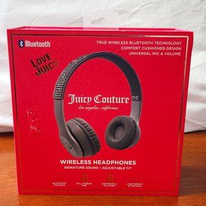 Juicy Couture Wireless Headphones (Gray)